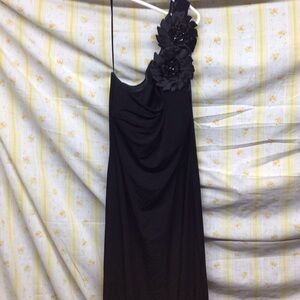 JS Boutique Black One Shoulder Dress